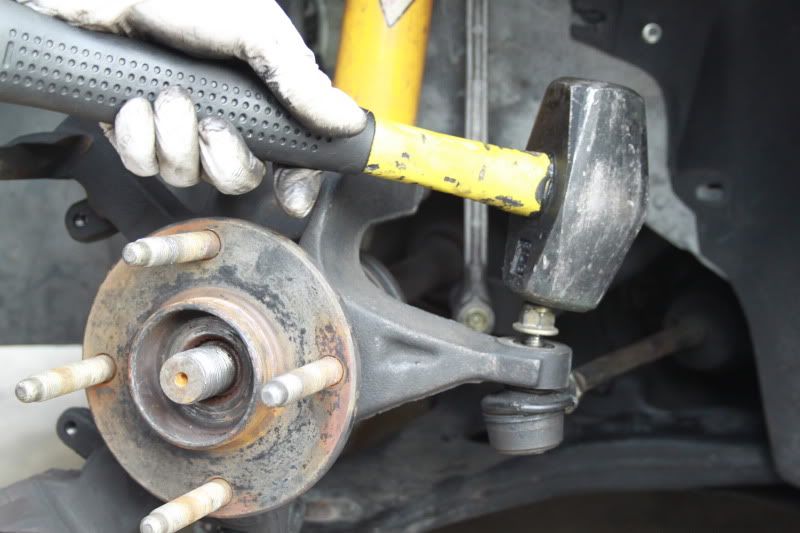 How To replace lower ball joint and tie rod end
